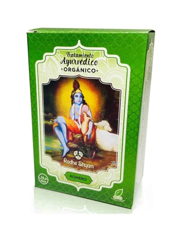 TRATAMIENTO CAPILAR AYURVEDICO ORGÁNICO ROMERO...
