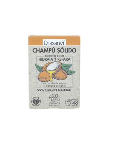 SHAMPOO SÓLIDO CABELO SECO - HIDRATA E REPARA -...