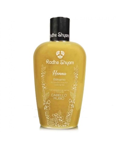 BALSAMO HENNA COLOR RUBIO - BALSAMO...