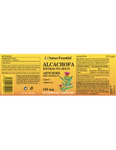 ALCACHOFA (EXTRACTO SECO) - NATURE ESSENTIAL - 150 MG -... 2