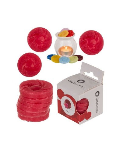 CERA PERFUMADA DE ROSA PARA QUEIMADOR -...