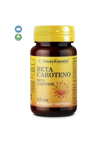 BETA CAROTENO - NATURE ESSENTIAL - 6.6 MG - 50...