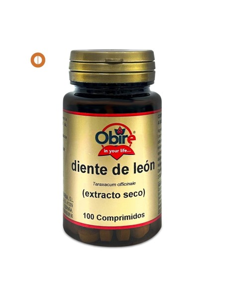 DENTES DE LEÃO (EXT. SECA) - OBIRE - 100 MG - 100 COMPRIMIDOS