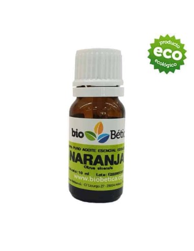 ACEITE ESENCIAL NARANJA BIO - BIOBÉTICA - 10 ML