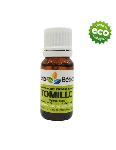 ACEITE ESENCIAL TOMILLO BIO - BIOBÉTICA - 10 ML