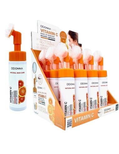 JABÓN FACIAL ESPUMOSO VITAMIN C - DDONNA - 180 ML