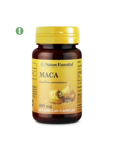 MACA - NATURE ESSENTIAL - 500 MG - 50 CÁPSULAS