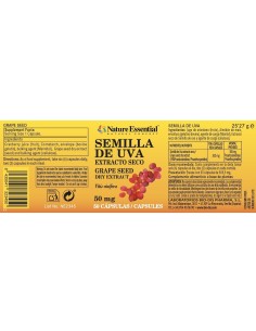 SEMILLA DE UVA (EXT. SECO) RESVERATROL - NATURE ESSENTIAL... 2