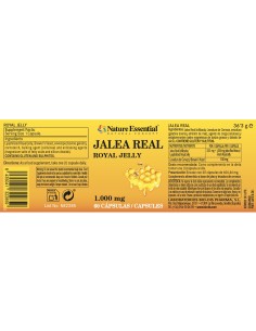 JALEA REAL - NATURE ESSENTIAL - 1000 MG - 60 CÁPSULAS 2