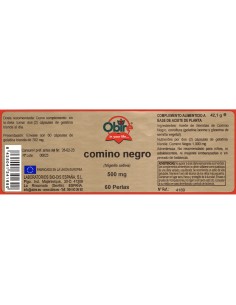 COMINHOS PRETOS - OBIRE - 500 MG - 60 PÉROLAS 2