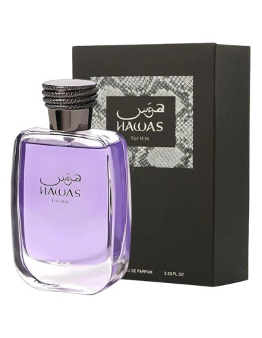 HAWAS FOR HIM PERFUME - HOMEM - RASASI - 100 ML