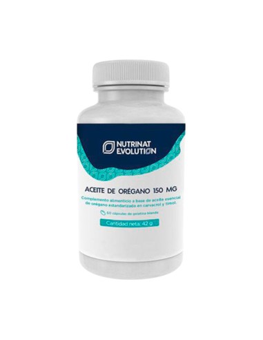 ÓLEO DE ORÉGÃOS - NUTRINAT - 150 MG - 60 CÁPSULAS