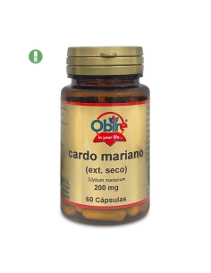 CARDO MARIANO (EXTRACTO SECO) - OBIRE - 200 MG - 60 CÁPSULAS