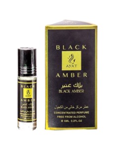 PERFUME ÂMBAR PRETO - HOMEM - AYAT PERFUMES - 6ML