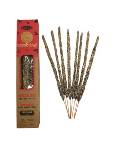 INCENSO DE GERÂNIO ORGÂNICO 100% NATURAL - PAUS DE...