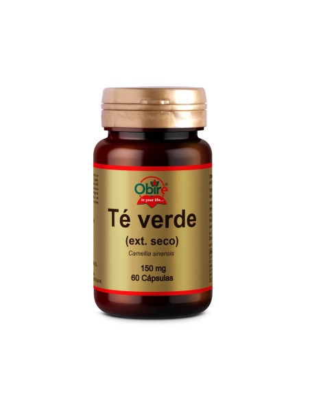 TE VERDE (EXTRACTO SECO) - OBIRE - 150 MG - 60 CÁPSULAS