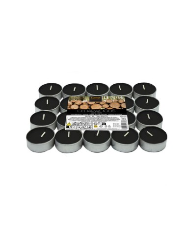 VELAS PERFUMADAS DE CEDRO - PACK 20 VELAS -...
