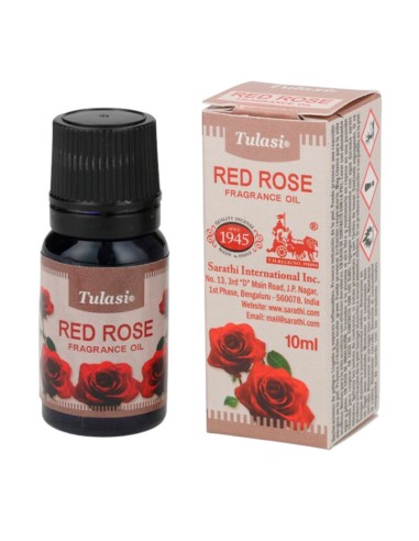 ÓLEO ESSENCIAL DE ROSA VERMELHA - TULASI - 10 ML