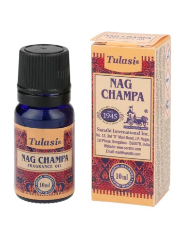 ÓLEO ESSENCIAL DE NAG CHAMPA - TULASI - 10 ML