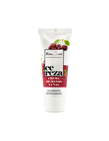 CREMA DE MANOS Y UÑAS DE CEREZA - ACLARANTE Y...