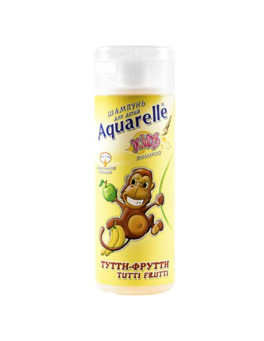CHAMPÔ INFANTIL COM AROMA TUTTI FRUTTI - ROSA E...