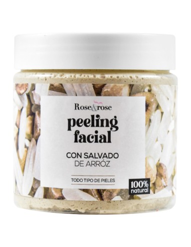 PEELING FACIAL CON SALVADO DE ARROZ - ROSE&ROSE...