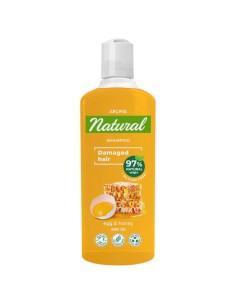 CHAMPÔ OVO E MEL - ROSE&ROSE - 400 ML