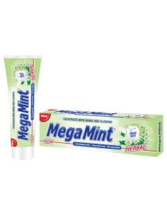 PASTA DE DIENTES MEGAMINT HERBAL - ROSE&ROSE - 150 ML