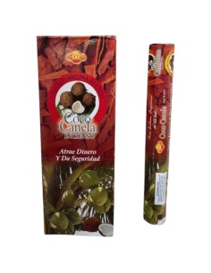 INCENSO DE COCO E CANELA - SAC - 20 PAUS
