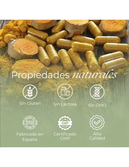 CÚRCUMA COMPLEX - NATURE ESSENTIAL - 5000 MG - 60 CÁPSULAS