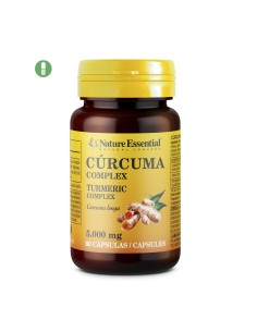 CÚRCUMA COMPLEX - NATURE ESSENTIAL - 5000 MG - 60 CÁPSULAS