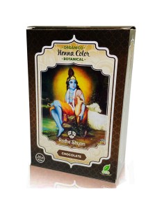 HENNA RADHE SHYAM - BOTÂNICA - PÓ DE CHOCOLATE