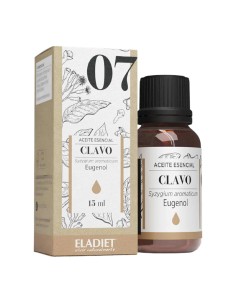 ÓLEO ESSENCIAL DE CRAVO - ELADIET - 15 ML