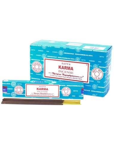 INCENSO KARMA - SATYA - VARINHAS DE INCENSO - 15GR