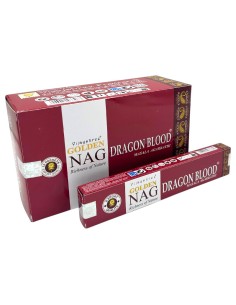 INCENSO SANGUE DE DRAGÃO - NAG GOLDEN - VARETAS DE...