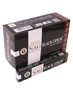 INCENSO ÓPIO NEGRO - NAG GOLDEN - VARAS DE INCENSO - 15GR