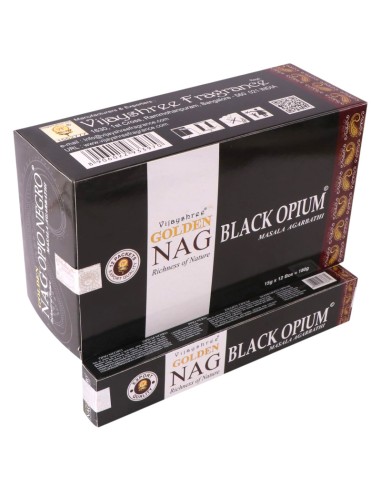 INCIENSO OPIO NEGRO - NAG GOLDEN - VARITAS DE...