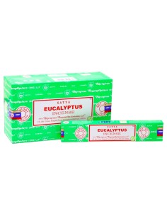 INCENSO EUCALIPTO - SATYA - VARAS DE INCENSO - 15GR