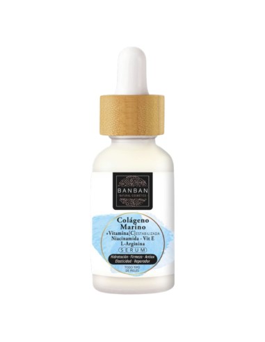SÉRUM FACIAL DE COLÁGENO MARINHO + VITAMINA C +...