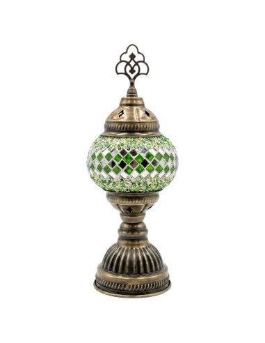 LÂMPADA TURCA DE MESA - MOSAICO - TAMANHO 1