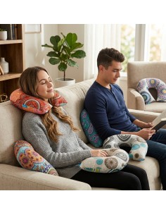 SACO TÉRMICO CERVICAL ADULTO LAVANDA - CALOR E FRIO -... 2