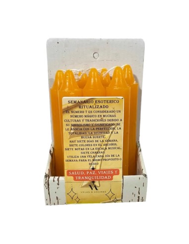 SEMANARIO ESOTÉRICO RITUALIZADO NARANJA - SALUD...