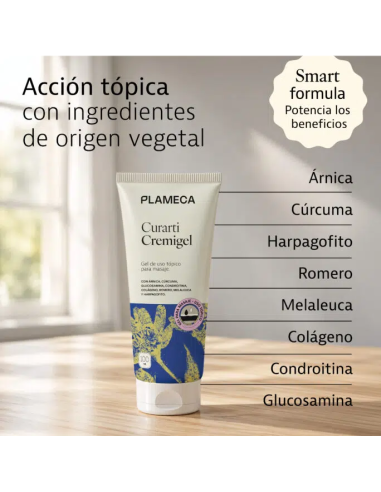 CURARTI CREMIGEL - PLAMECA - ALIVIO ARTICULAR Y...