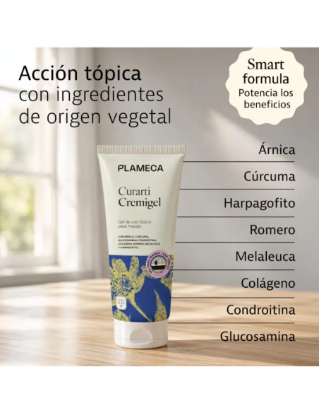 CURARTI CREMIGEL - PLAMECA - ALIVIO ARTICULAR Y MUSCULAR RÁPIDO - 100ML