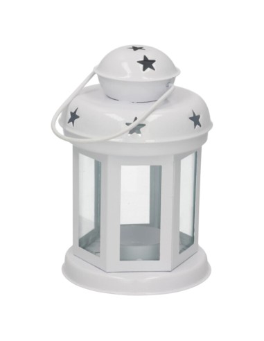 FAROL ÁRABE BRANCO - CASTIÇAL ÁRABE - DECORAÇÃO...