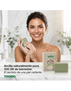 JABÓN ARCILLA - TOOBIO - 100 GR 2