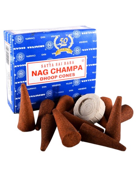 INCIENSO NAG CHAMPA - SATYA SAI BABA - 12 CONOS