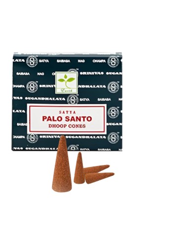 INCIENSO PALO SANTO - SATYA - 12 CONES