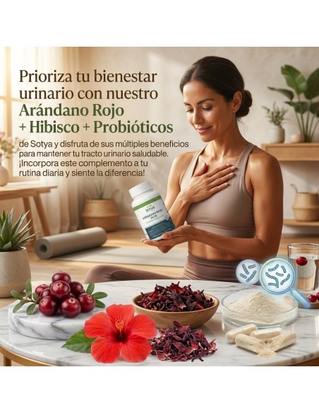 ARANDO VERMELHO + HIBISCO + PROBIÓTICOS - SOTYA - 690MG - 90 CÁPSULAS