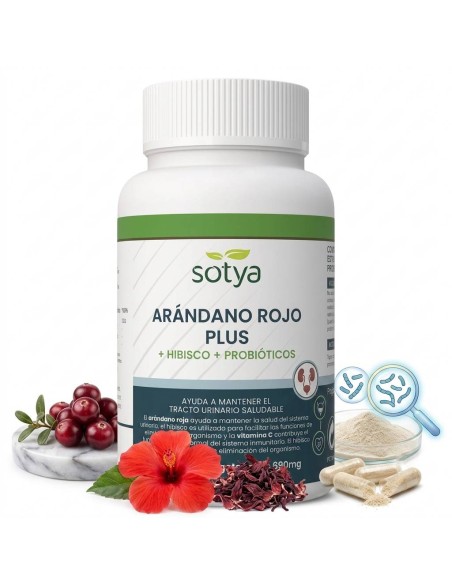 ARANDO VERMELHO + HIBISCO + PROBIÓTICOS - SOTYA - 690MG - 90 CÁPSULAS